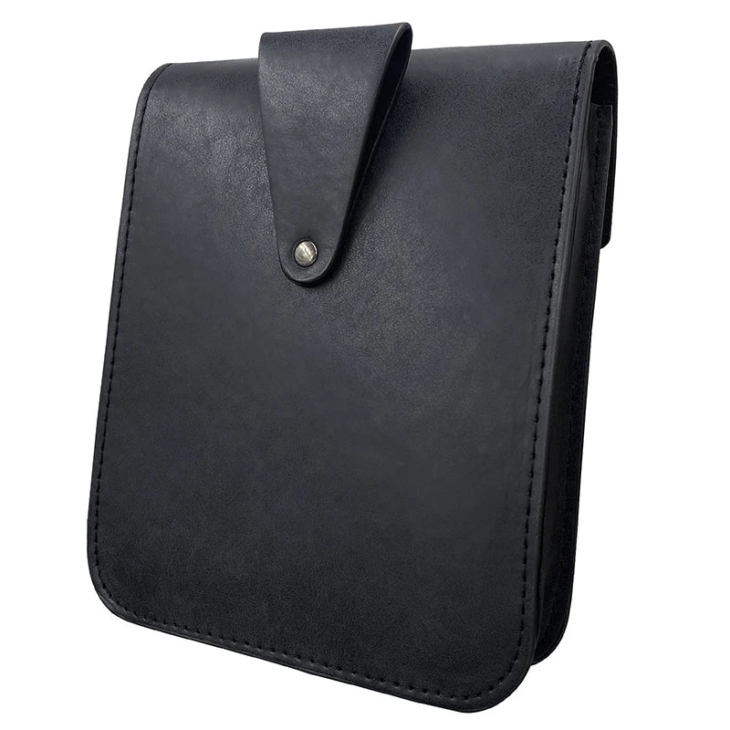 Bolso de cintura medieval Retro Punk, monedero portátil para hombres y mujeres, riñonera, hebilla de cuero estilo vikingo, bolso cuadrado, accesorios de disfraz