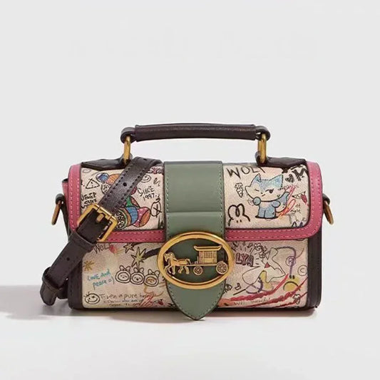 Women's Designer Baguette Bag | Crossbody Shoulder Purse & Travel Tote Luxegan