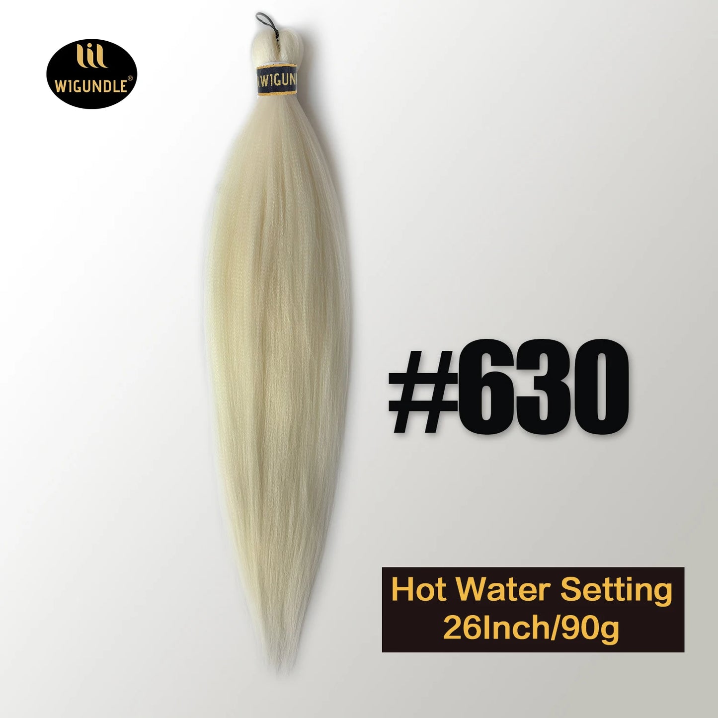 Kanekalon Pre-Stretched Jumbo Braiding Hair – 26 Inch | 90g | Kinky Straight | Hot Water Set | 44 - view 23
