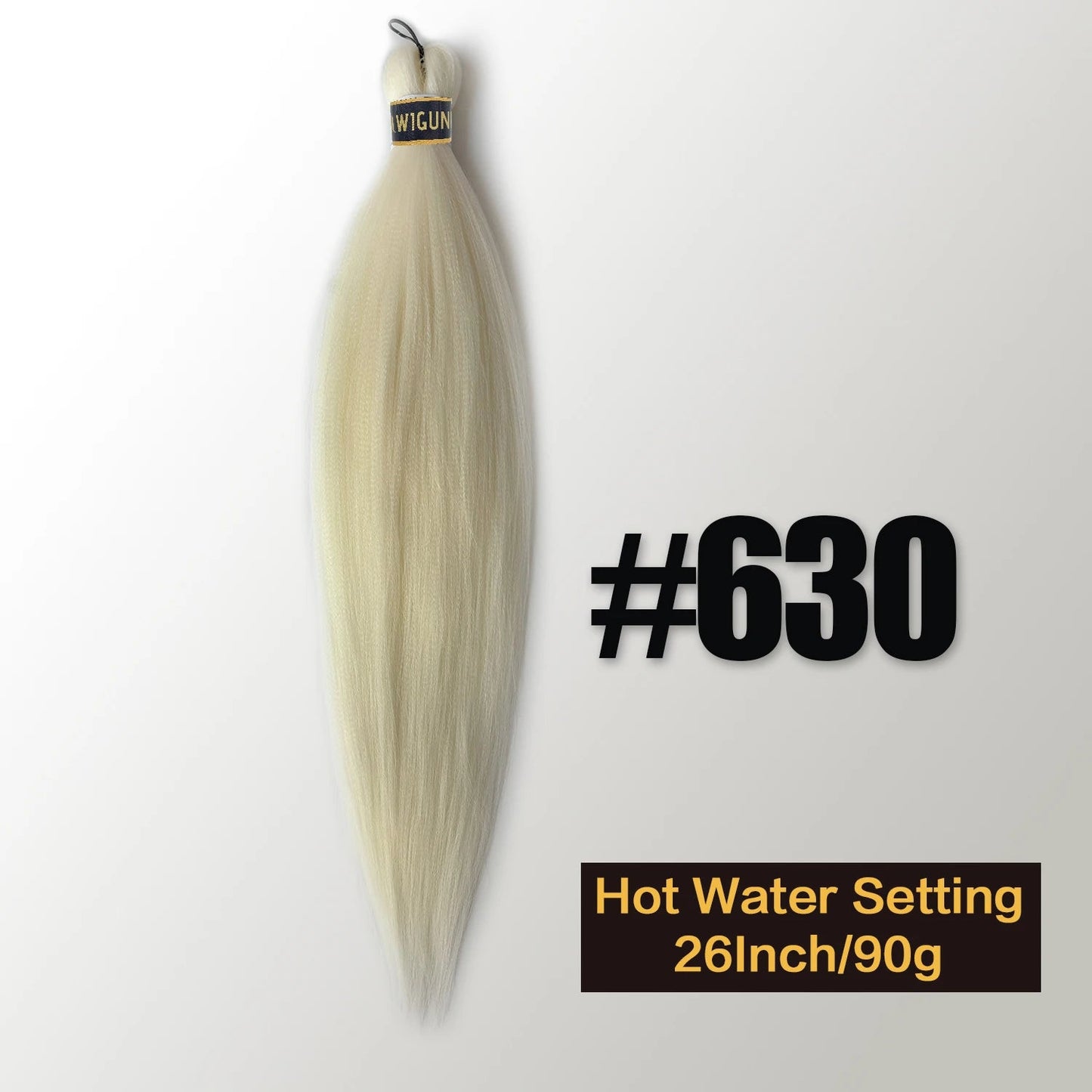 Pre-Stretched Jumbo Braiding Hair 26in – Kanekalon Box Twist Braids | 90g | 15 Colors | 1, 4 or 6 - view 10