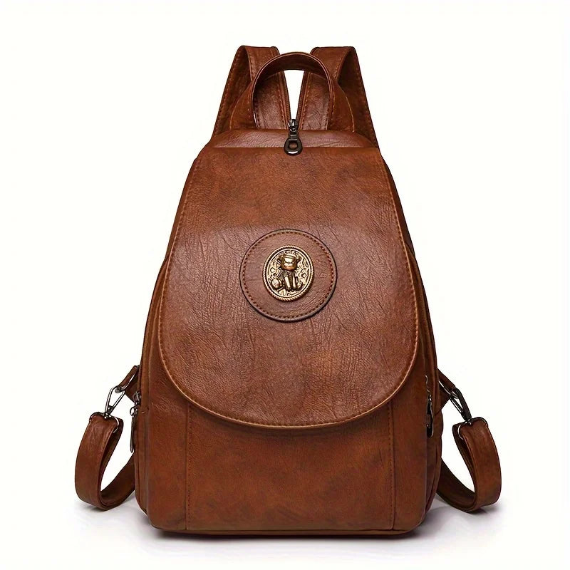 Double-shoulder Bag for Women | Versatile New Urban Simple Large Capacity Shoulder Bag | Casual Travel Small Backpack Luxegan