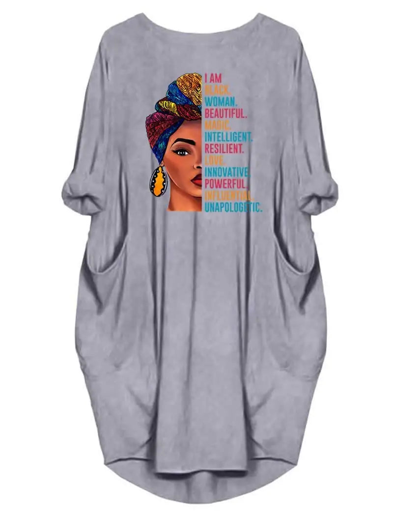 Plus Size Women's Solid O-Neck Casual Dress | Loose-Fit Short-Sleeve Spring Summer Dress | Medium-Stretch Knee-Length Asymmetrical Dress Luxegan