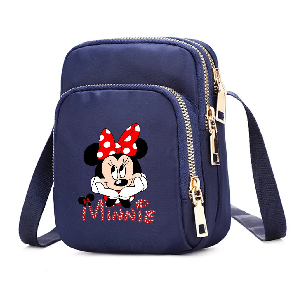 Disney Mickey & Minnie Mouse Shoulder Bag | Girls' Crossbody & Handbag Luxegan