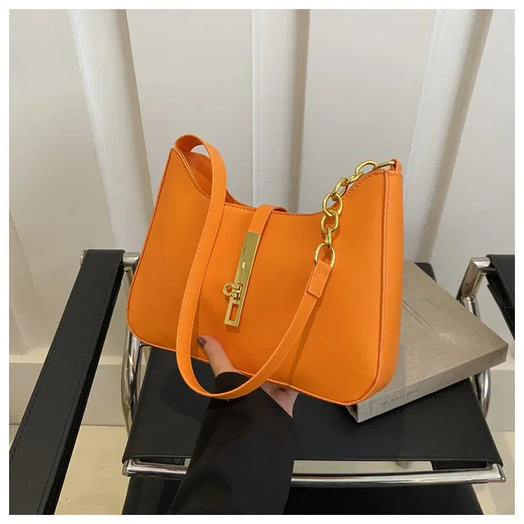 Textured Underarm Bag for Women | Multi-Use Spring Shoulder & Handheld Purse | Niche Fashion Crossbody Daily Accessory Luxegan