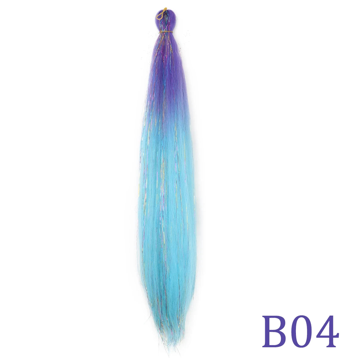 24 Inch Synthetic Yaki Kanekalon Braiding Hair – Kinky Straight | Ombre Piano Colors | Jumbo Braid - view 12
