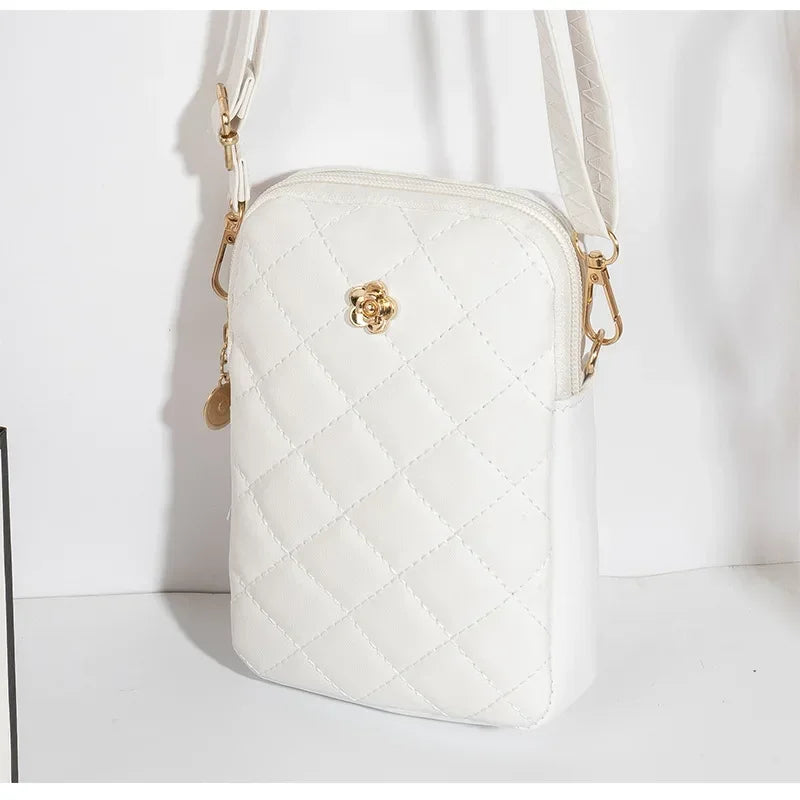 New PU Crossbody Bag | Simple Handbag, Mini Cell Phone Bag & Summer Small Square Bag Luxegan