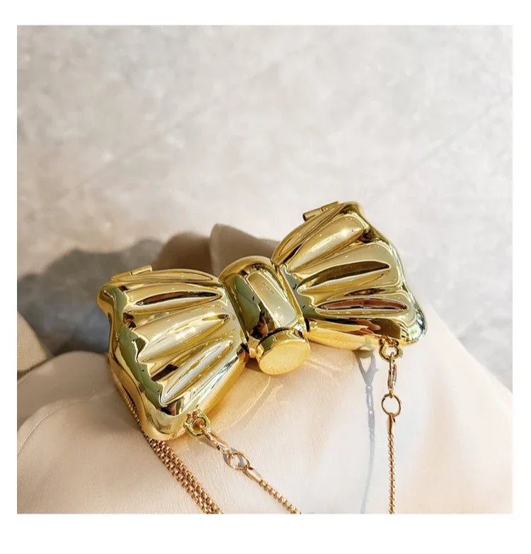 Luxury Designer Round Acrylic Clutch | Shiny Evening Bag & Wedding Purse Luxegan
