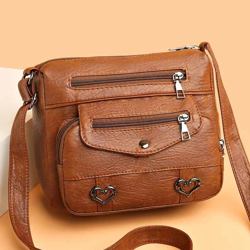 Neutral Style Rectangular Bag for Men and Women | Wide Capacity Casual Fashionable Single Shoulder Bag for Traveling Luxegan