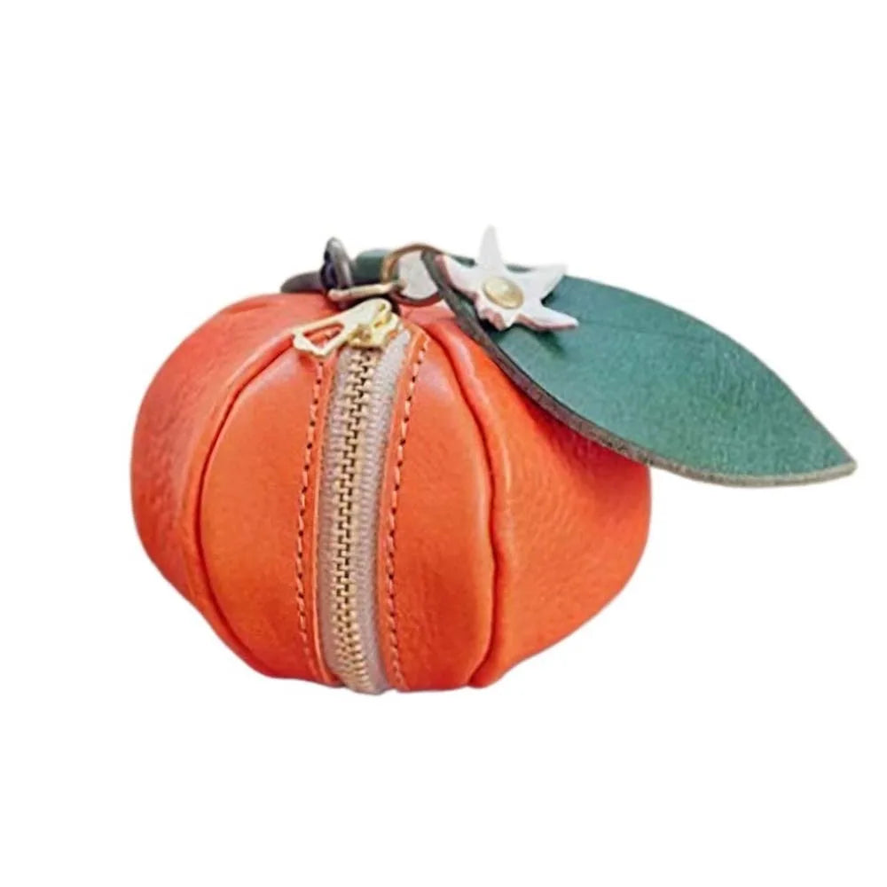 Polyester Cherry/Strawberry Coin Purse | Cute Fruit Shape Keychain Earphone Bag Luxegan