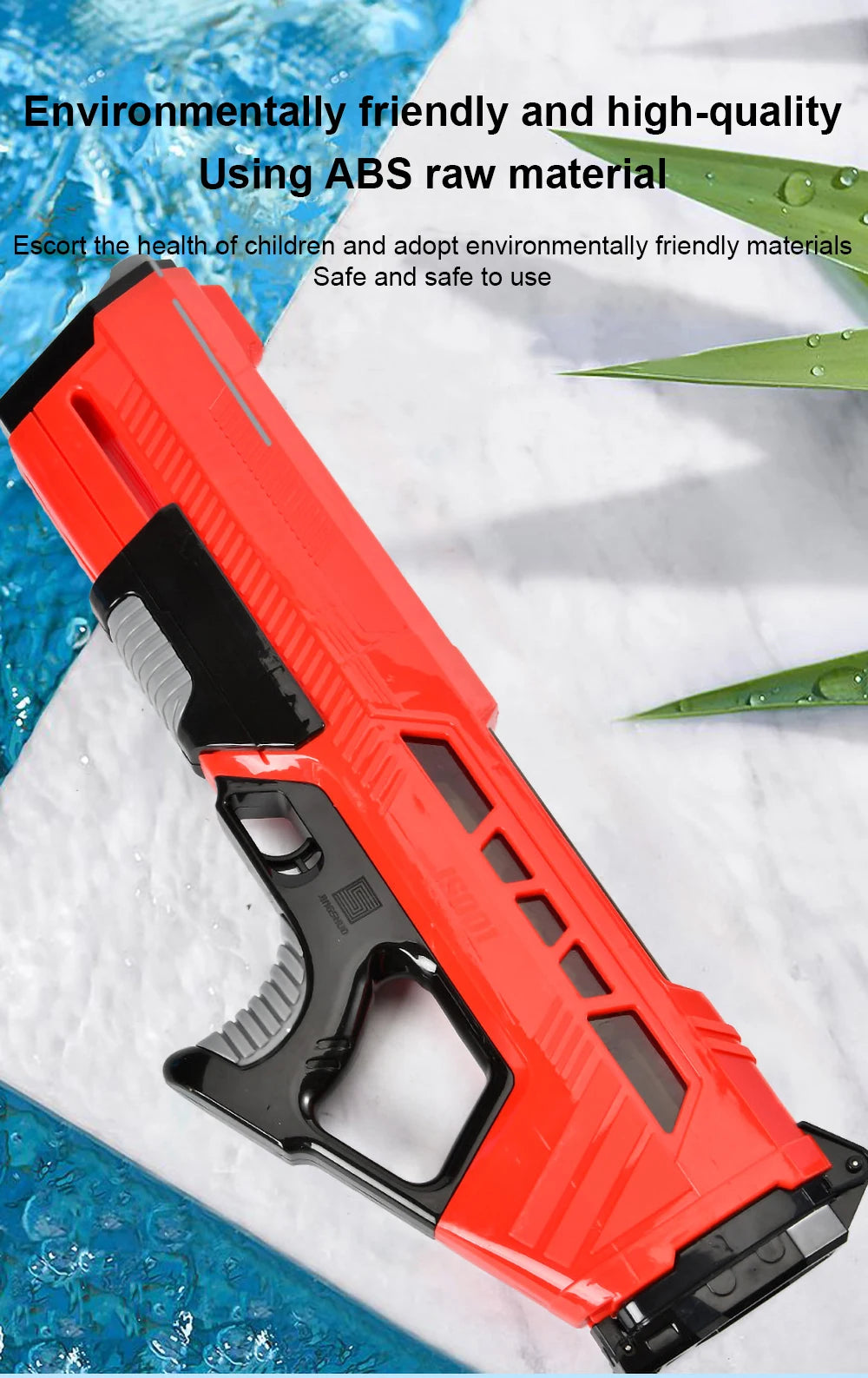 Electric-Style High-Pressure Water Blaster | Sophisticated "Military Theme" Silhouette | Elegant Large Capacity Summer Beach Essential | "Dignified" High-Performance Sports Toy for Radiant Versatile Styling Luxegan