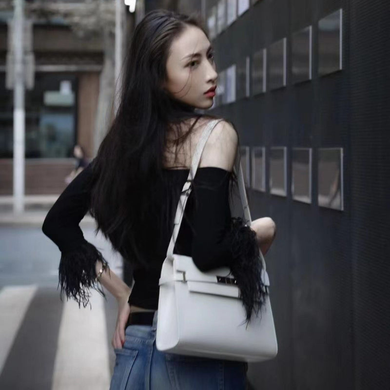 Women's Luxury Designer Handbag | Top Quality Real Leather Underarm Bag & Crossbody Bag Luxegan