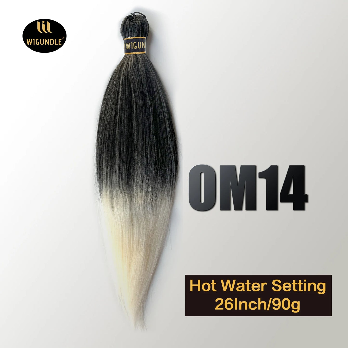 Kanekalon Pre-Stretched Jumbo Braiding Hair – 26 Inch | 90g | Kinky Straight | Hot Water Set | 44 - view 11