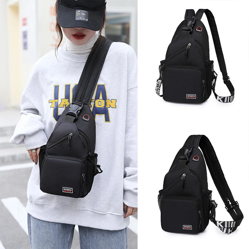 Cars Lightning McQueen Chest Bag Sling Messenger Bag | Crossbody Backpack Travel Sports Bagpack | Men Shoulder Bag Women Rucksacks Luxegan