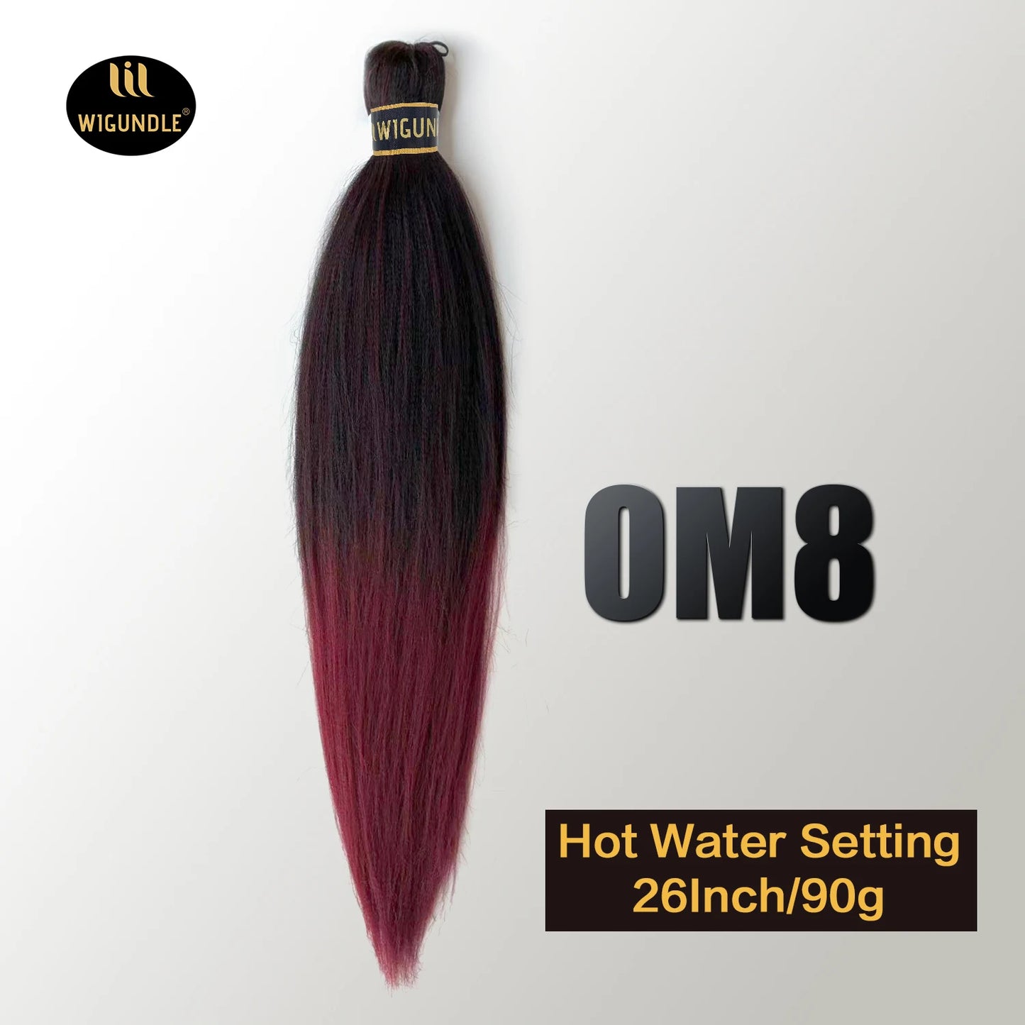 Kanekalon Pre-Stretched Jumbo Braiding Hair 26in – Kinky Straight | 90g | 49 Colors | 1 & 4 Pcs - view 14