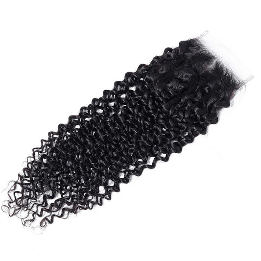 Kinky Curly HD Lace Frontal & Closure | 13x4 / 4x4 Brazilian Remy Human Hair Luxegan