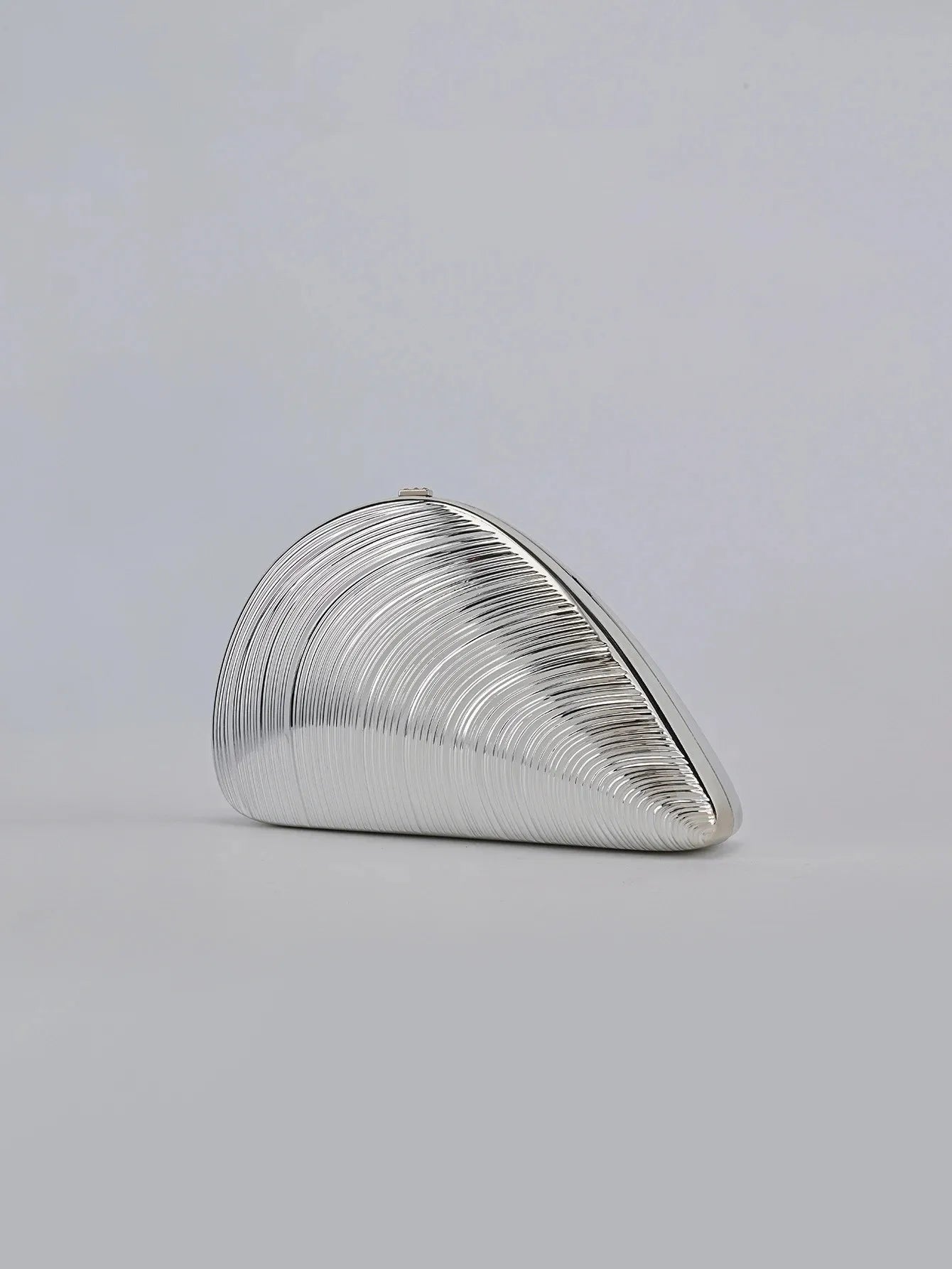 Hard Acrylic Shell Evening Bag | Retro Golden/Silver Metal Hasp Clutch Luxegan