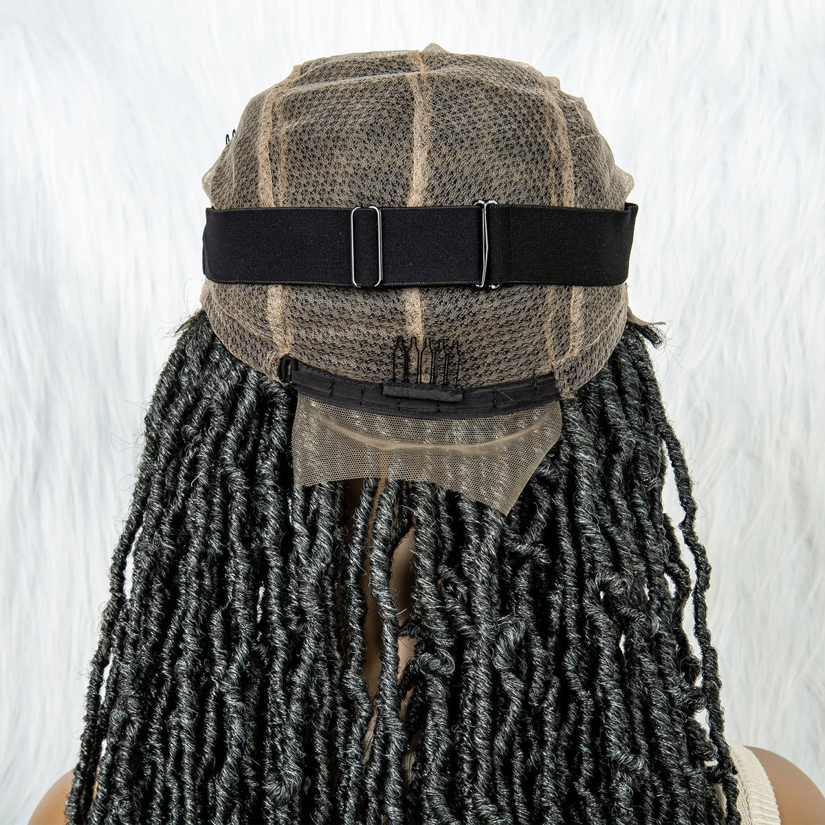 Pink & Blue Braided Wig | Full Lace Butterfly Locs & Dreadlocks
