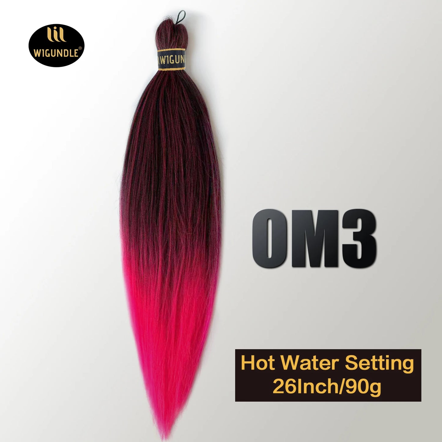 Kanekalon Pre-Stretched Jumbo Braiding Hair 26in – Kinky Straight | 90g | 49 Colors | 1 & 4 Pcs - view 12