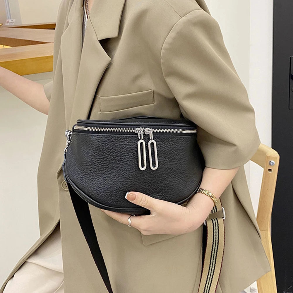Fashionable Minimalist Messenger Bag | Large Capacity & Portable Chest Bag Luxegan