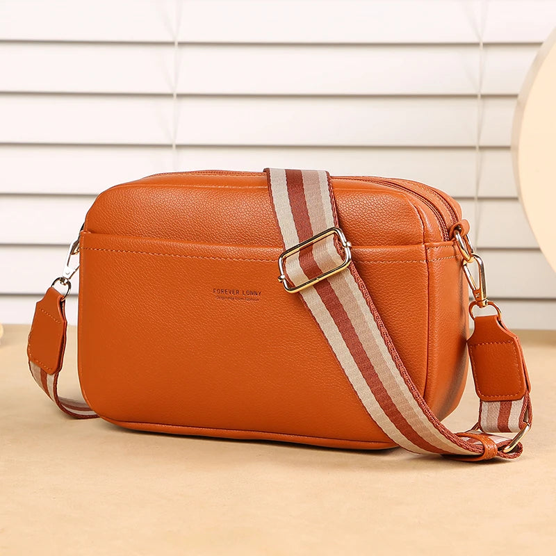 New Women's Crossbody Bag | Multi-Zipper & Large Capacity Handbag Luxegan