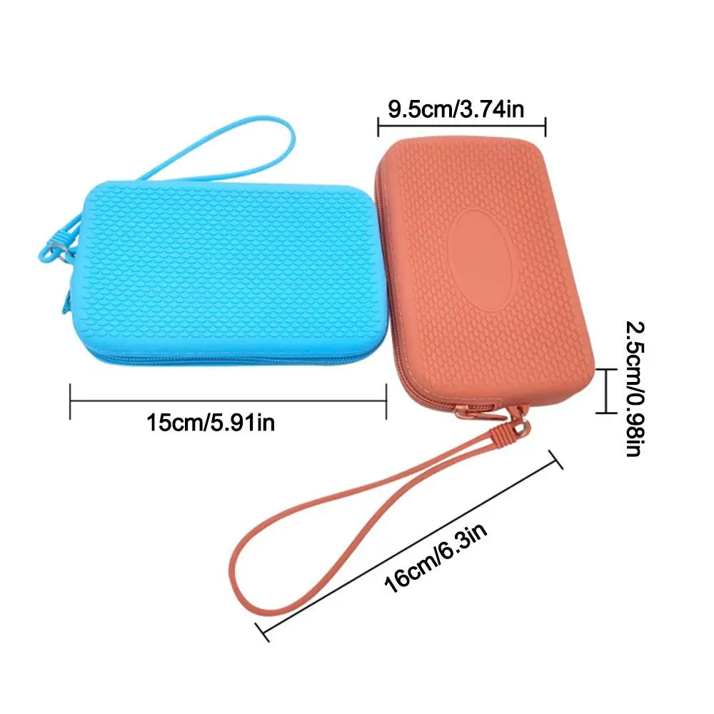 Unisex Silicone Waterproof Coin & Earphone Purse Luxegan