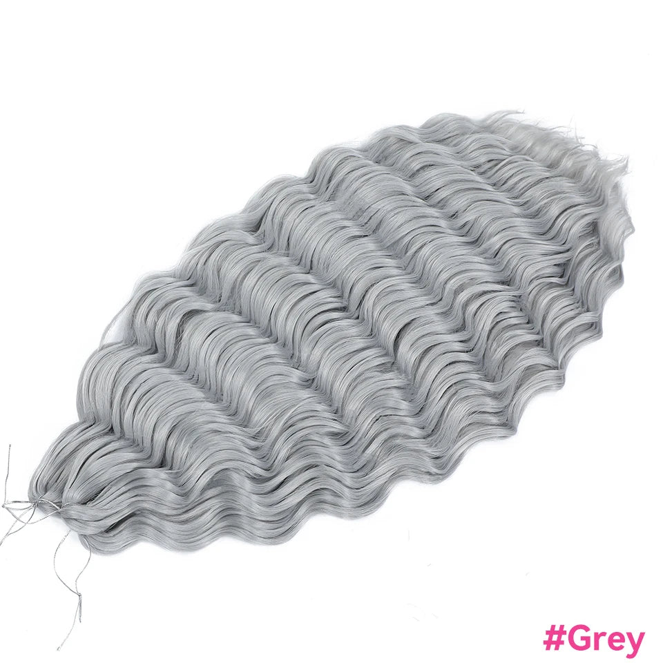 Anna Curls Loose Wave Synthetic Crochet Braiding Hair 24in | 50 Strands | 22 Colors - view 38