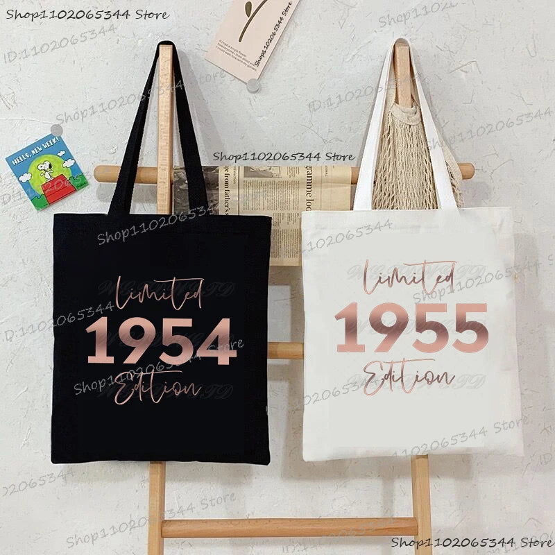 Vintage Edition Canvas Tote Bag (1954/1955 Edition) Luxegan