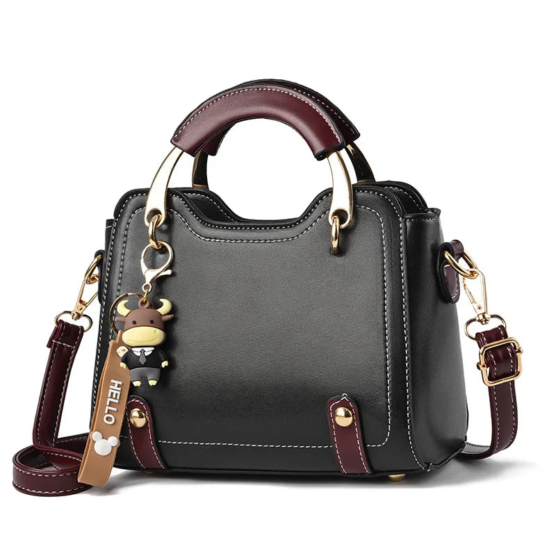 New Handheld Small Square Bag | Fashionable Girl's One-Shoulder & Crossbody Bag Luxegan