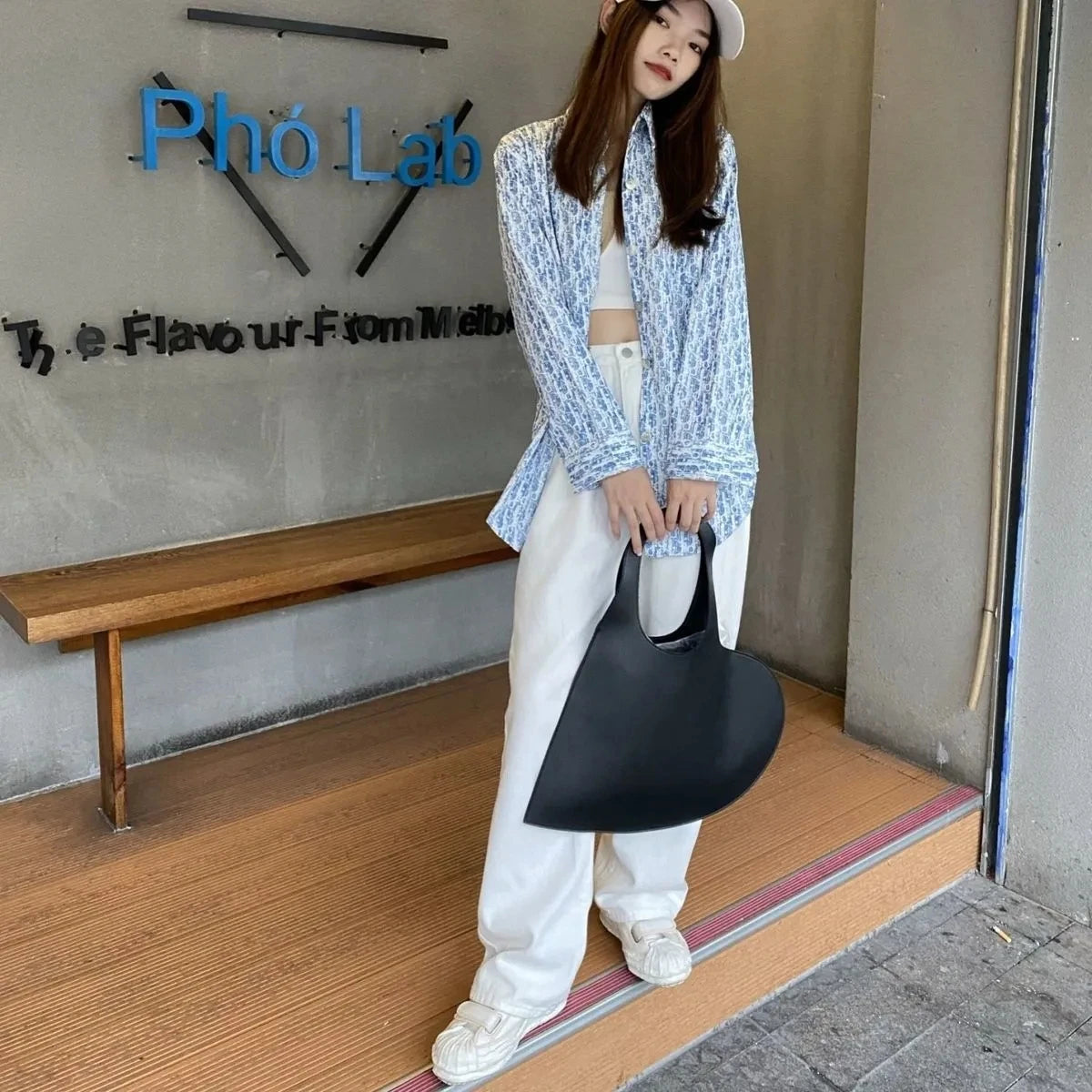 Luxury Heart-Shaped Shoulder Bag | Soft PU Hobo Purse Luxegan