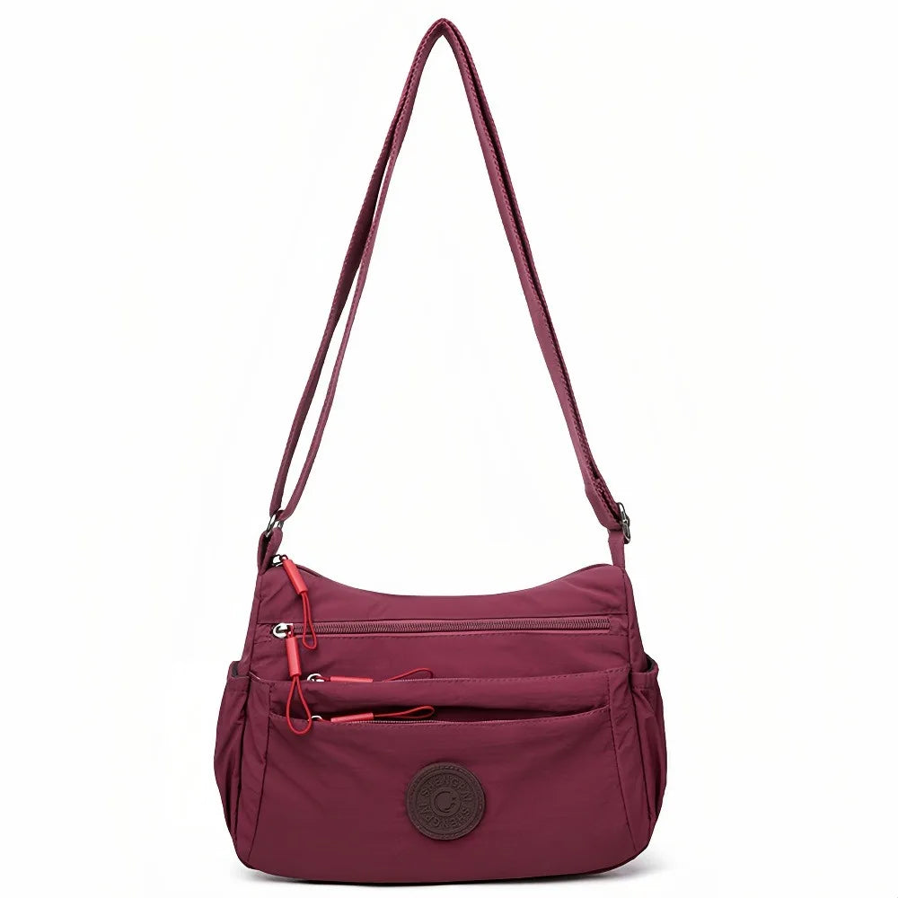 Multi-layer Casual Messenger Bag | Simple & Lightweight Commuting Mom Bag Luxegan