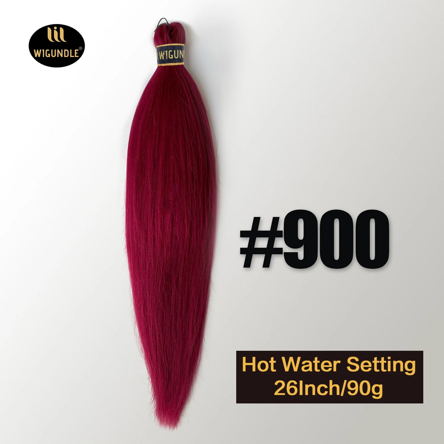 Kanekalon Pre-Stretched Jumbo Braiding Hair 26in – Kinky Straight | 90g | 49 Colors | 1 & 4 Pcs - view 5