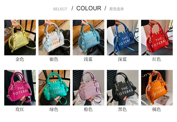 New Fashion Women's Shell Bag High Quality Versatile Crossbody Bag | Trend Brand Elegant Shoulder Bag Designer Luxury Handbag Luxegan