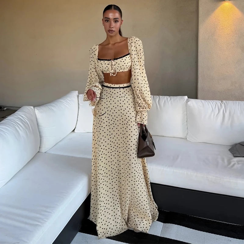 Fashion Women's Printed Ruffled Dress Elegant Short Sleeve Female V Neck Maxi Dresses 2026 Summer Elegant New Lady Vestidos