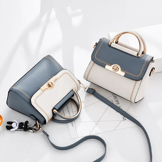 Fashionable Western Style Women's Shoulder Bag | Matching Color Portable Handbags & New Luxury Handbag Luxegan
