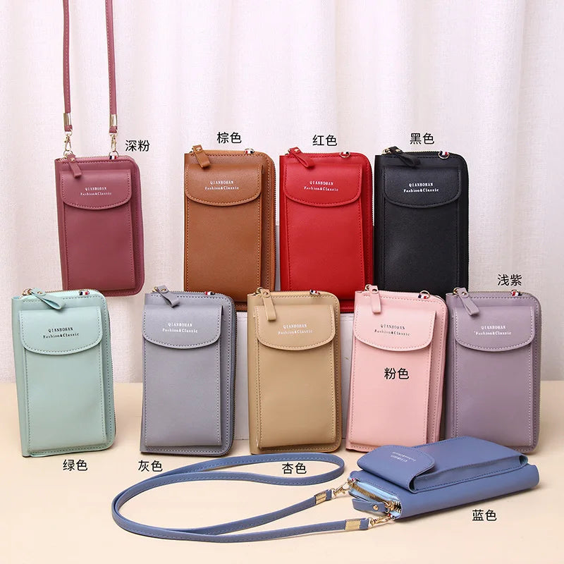 Fashion Women’s Mini PU Leather Handbag | Small Crossbody Shoulder Messenger Bag for Girls | Elegant Ladies' Phone Purse with Zipper & Flap | Versatile Daily Crossbody Bag Luxegan
