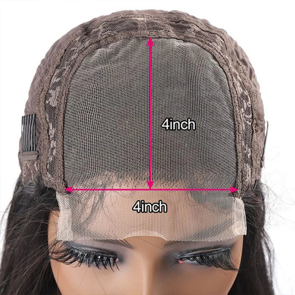 180% Density 1B/27 Ombre Highlight Body Wave Wig | 4x4 Transparent Lace Front Brazilian Human Hair (Pre-Plucked) Luxegan