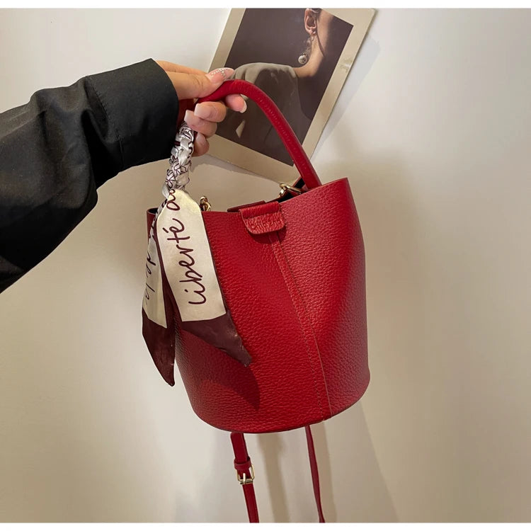Senior Sense Retro Color Small Bag | Women's New Crossbody Bag & Super Fire Bucket Bag Luxegan