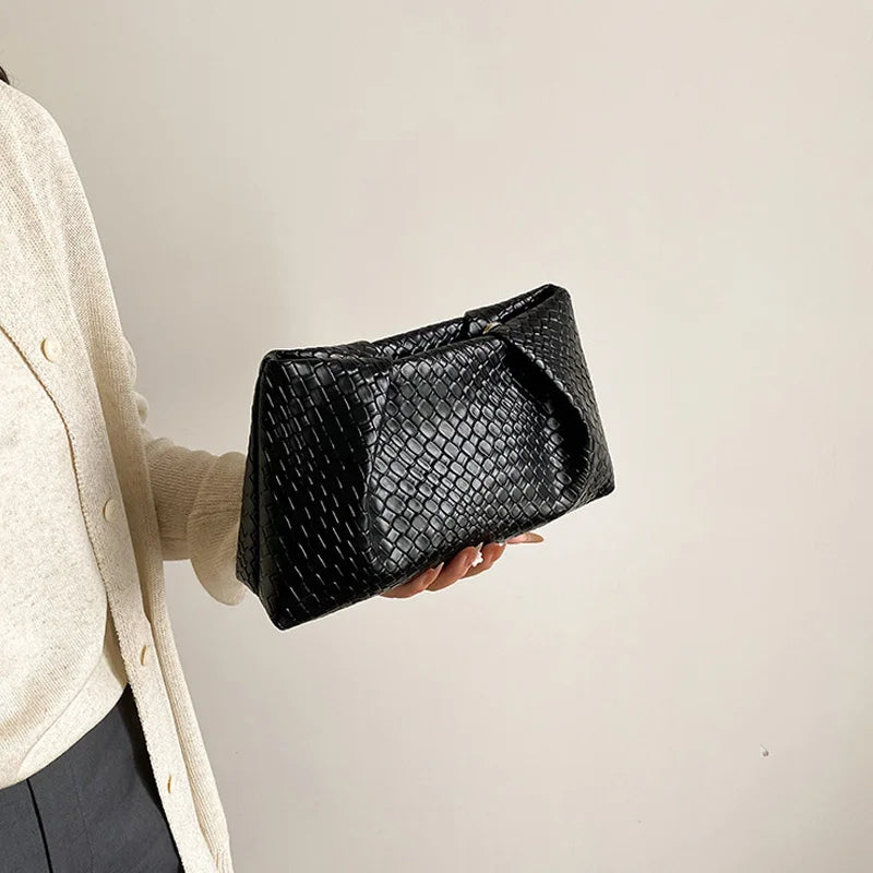 Bolso de mano multifuncional de moda para mujer, cartera de noche con patrón en relieve, gran capacidad, bolsillo para teléfono, monedero de lujo para mujer