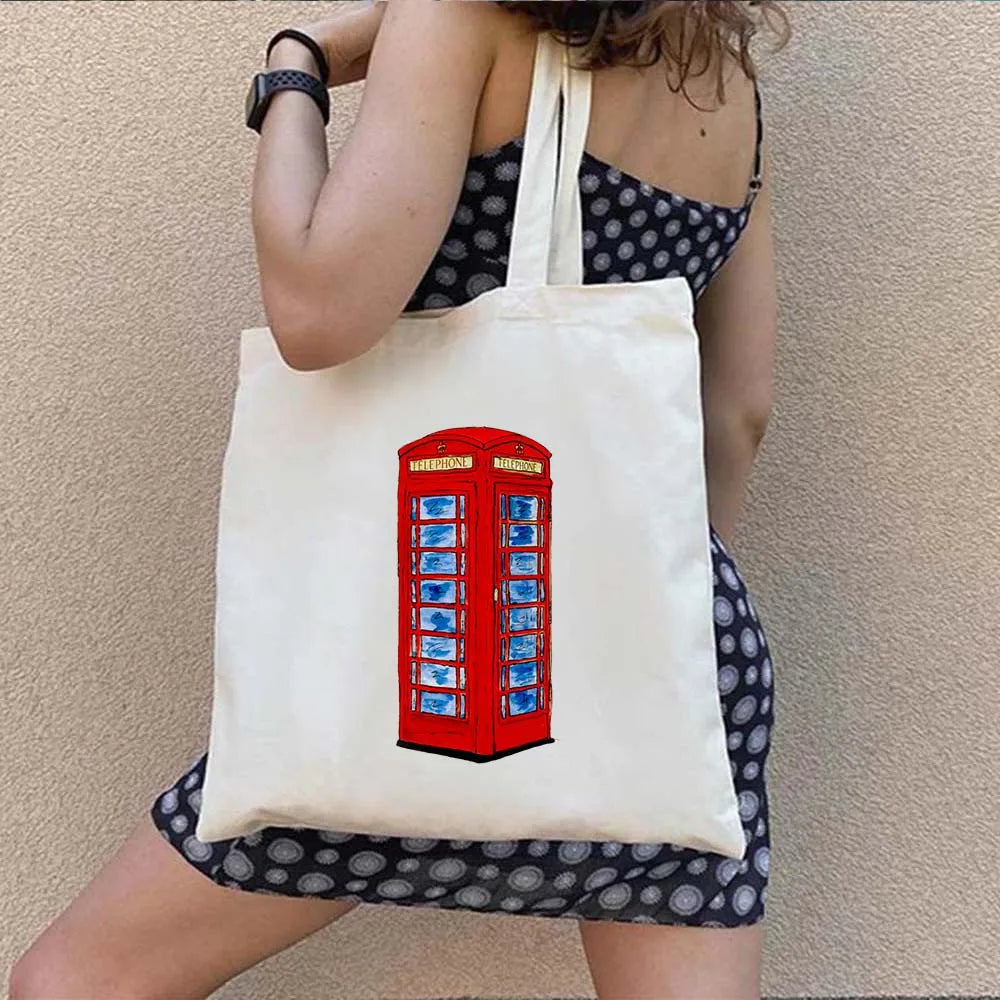 Woman's Large Capacity Canvas Tote Bag | Stylish Travel & Shopping Shoulder Handbag (Work, Gym, Grocery, Eco-Friendly) Luxegan
