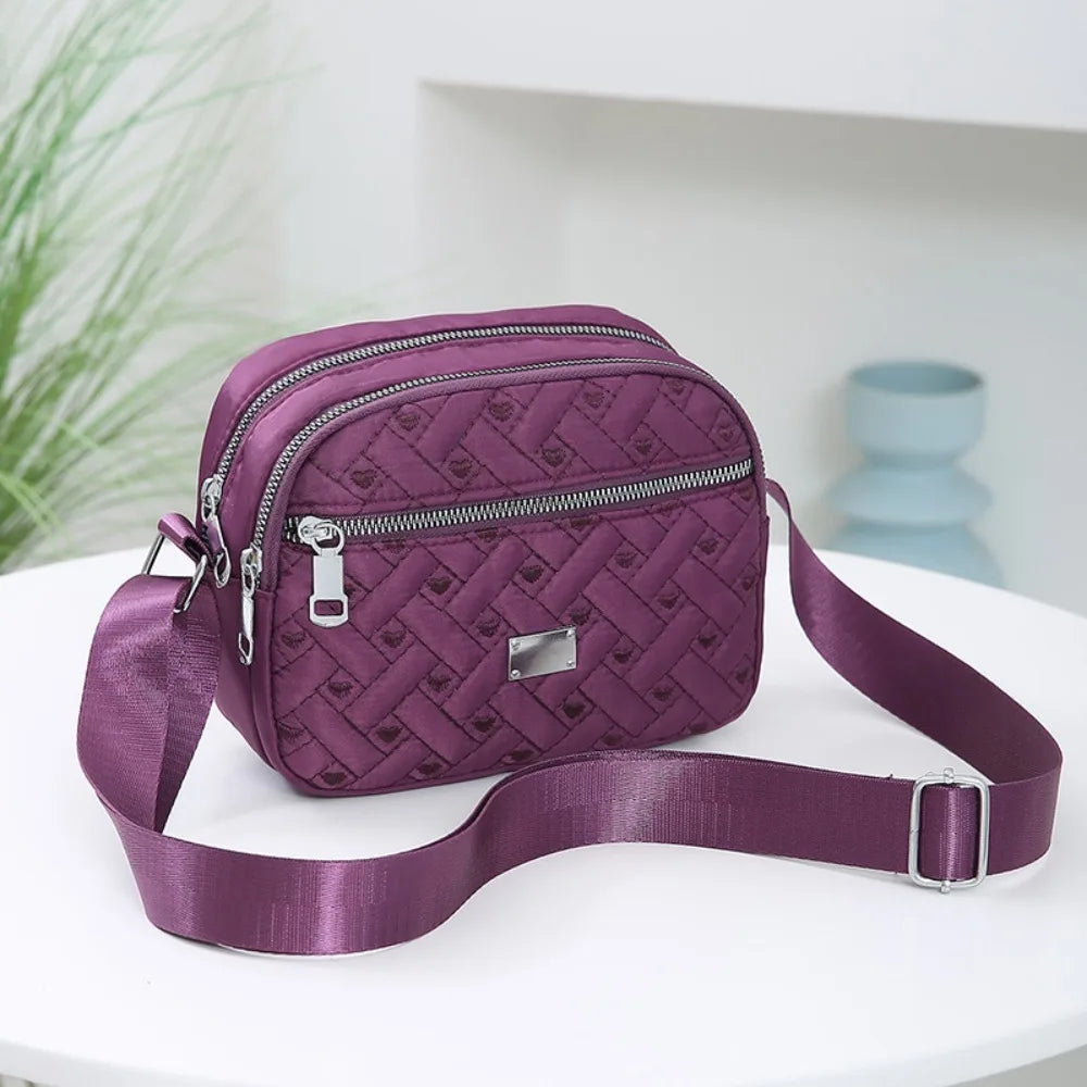 Women's Casual Messenger Bag | Lightweight Crossbody & Underarm Handbag Luxegan