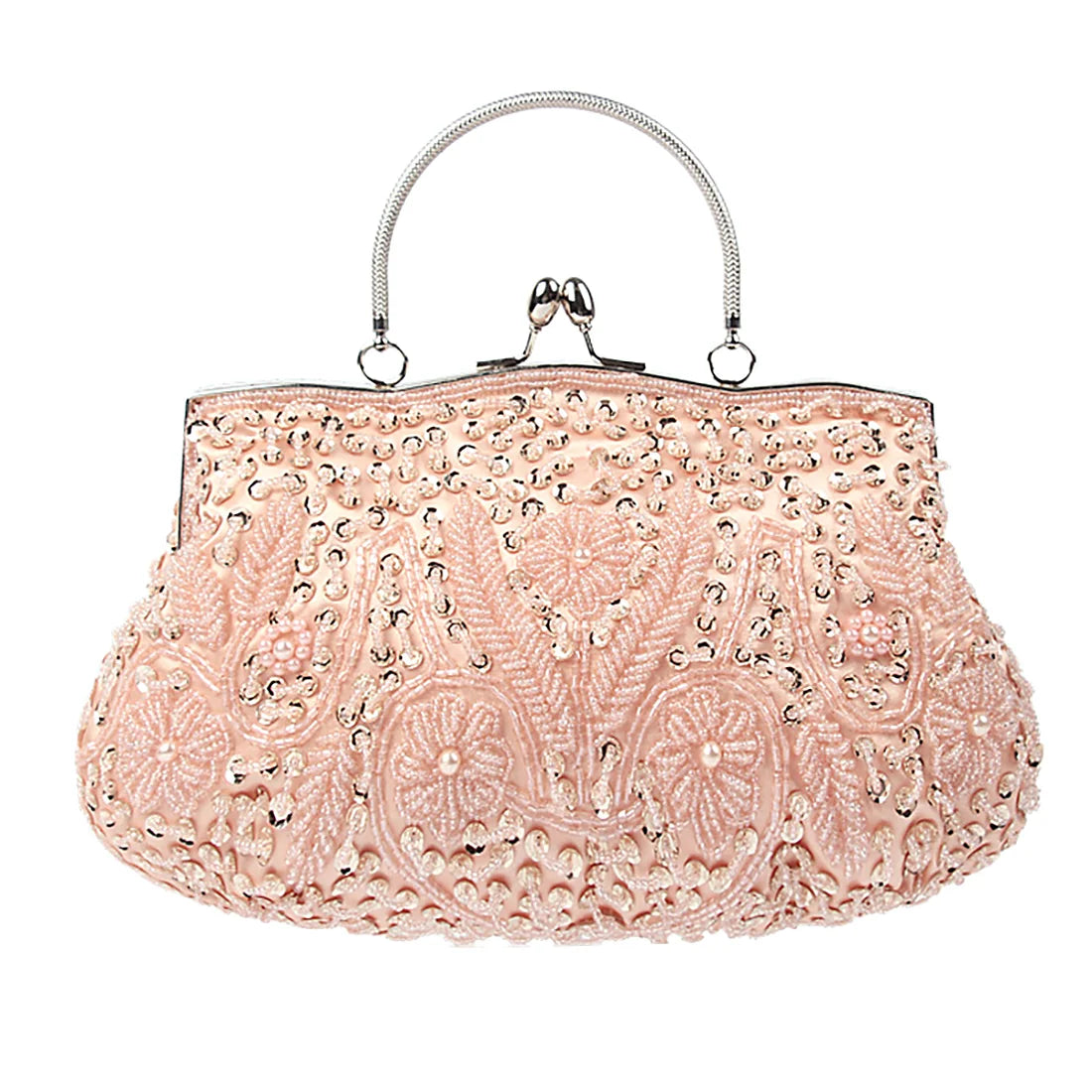 Women’s Retro Beaded Evening Banquet Handbag | Geometric Embroidered Bridal Clutch Purse | Sophisticated Acrylic Hard-Shell Crossbody Bag | Elegant Wedding & Party Satchel with Chain Strap Luxegan