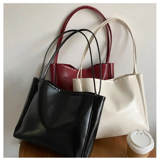 Fashion Tote Bag Temperament Western Style | Large Capacity Shoulder Bag | Casual Shopping Bag Luxury Designer Handbag Messenger Bag Luxegan