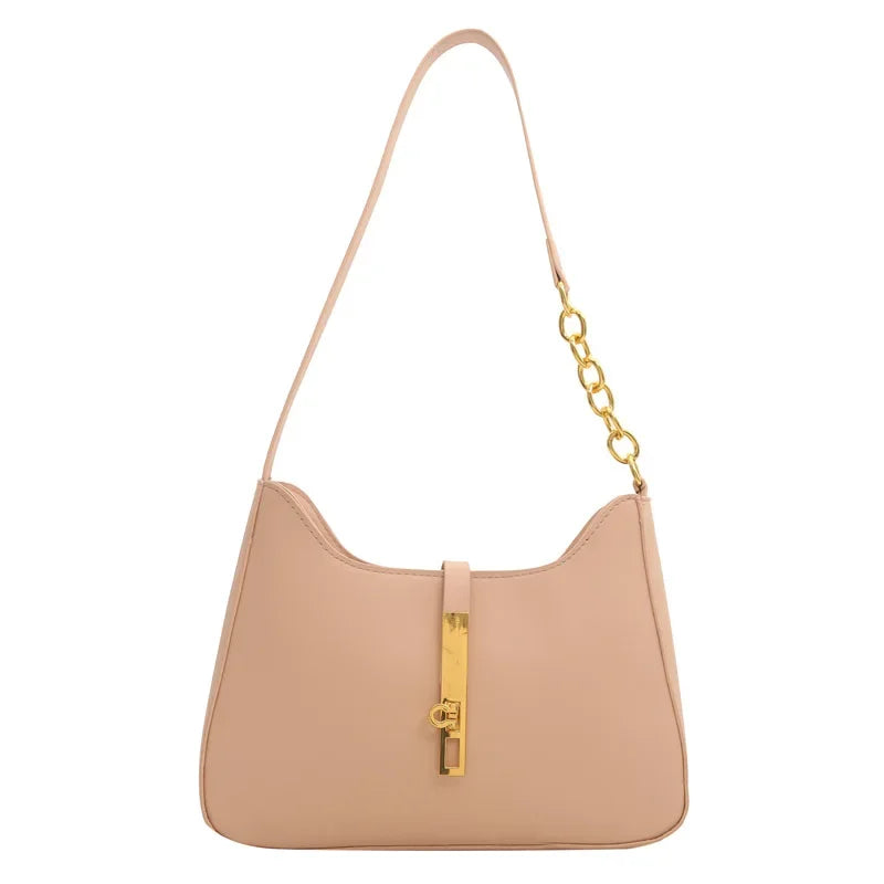 Textured Underarm Bag for Women | Multi-Use Spring Shoulder & Handheld Purse | Niche Fashion Crossbody Daily Accessory Luxegan