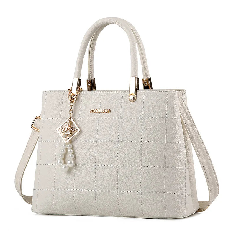 Women's Summer New Quality Leather Bag | Large Capacity Single Shoulder & Crossbody Bag Luxegan