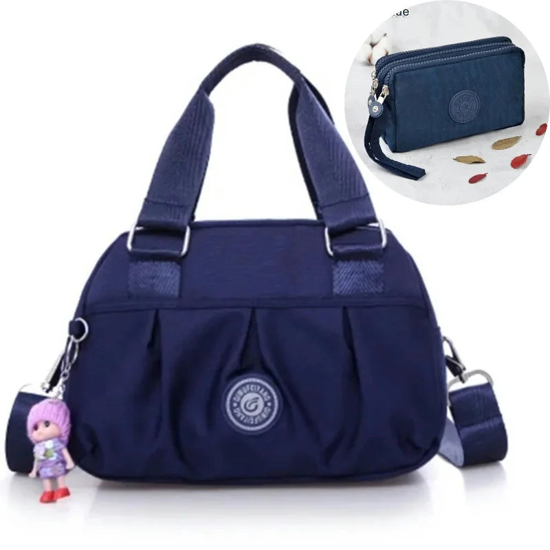 Crossbody Bags for Women | Simple Canvas Square Waterproof Bag & Designer Luxury Women's Bag (Fashion Female Handbags) Luxegan