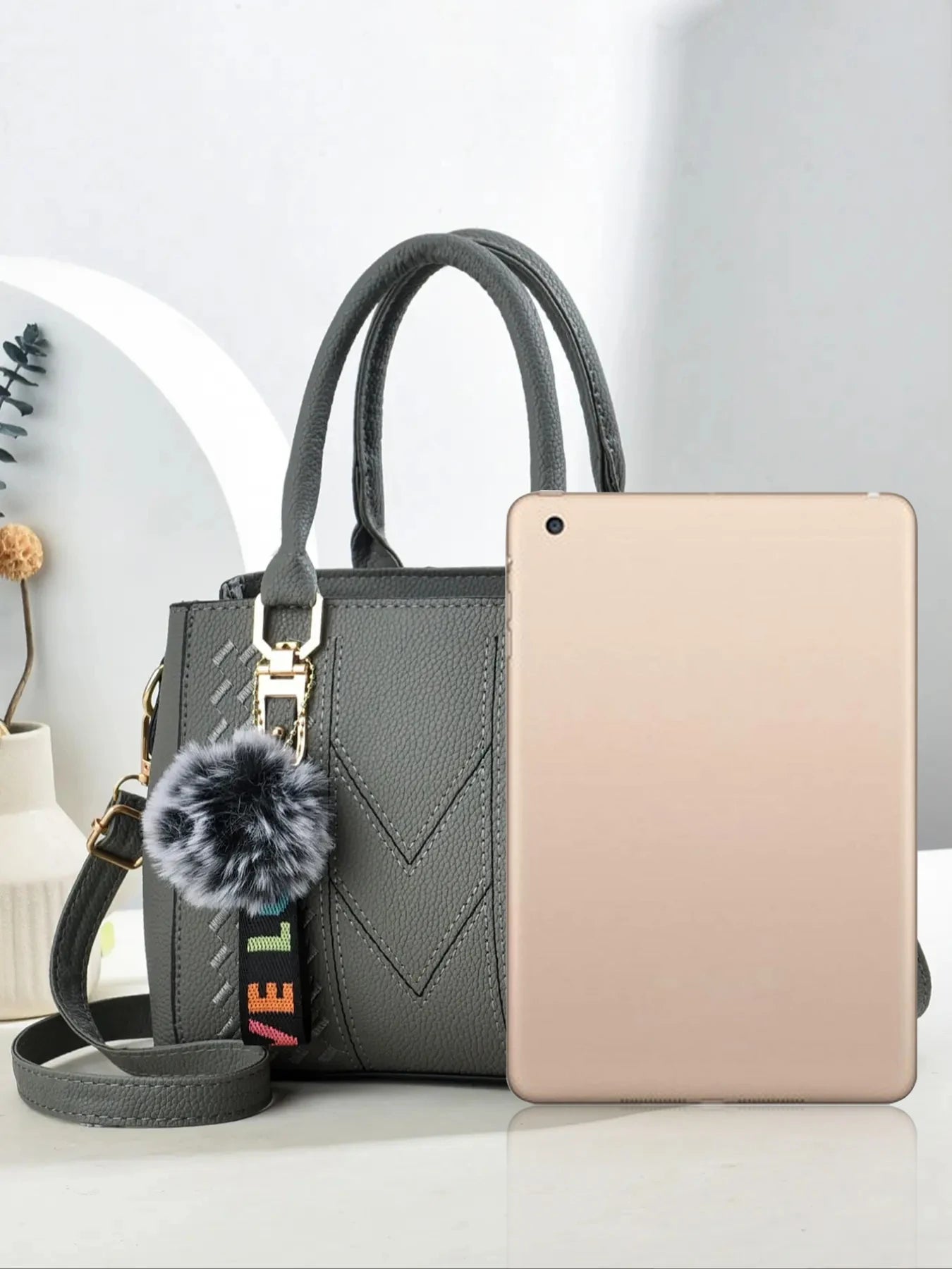 Fashionable Large Capacity Embroidered Crossbody Bag for Women | PU Leather Handbag for Daily Use & Business Luxegan