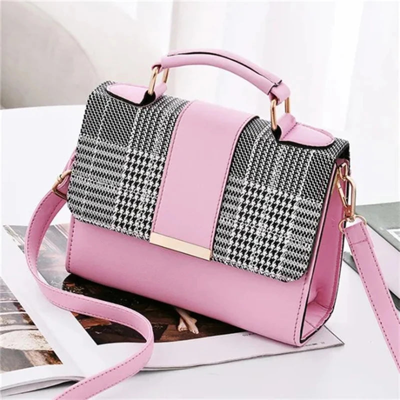 New Arrival Retro Women Handbag High Quality Ladies Crossbody Messenger Bags | PU Leather Female Flap Shoulder Bag Luxegan