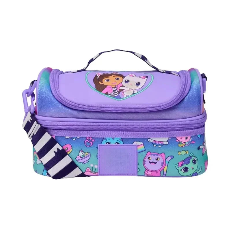 Large Capacity Cartoon Student Backpack | Sophisticated "Anime Bag" Silhouette | High-End Movie & TV Theme School Bag & Lunch Bag | "Dignified" High-Performance PVC Essential for Radiant Versatile Styling Luxegan