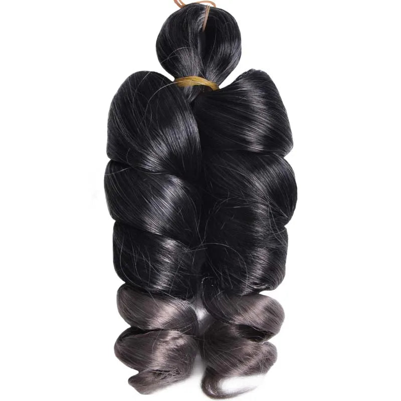 12 Inch French Curls Loose Wave Crochet Braids – Spiral Curly Synthetic Hair for Women - view 31