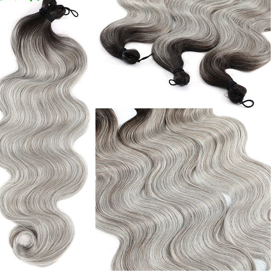 26 Inch Synthetic Loose Deep Wave Crochet Hair | 300g 3-Piece Braiding Extensions Luxegan